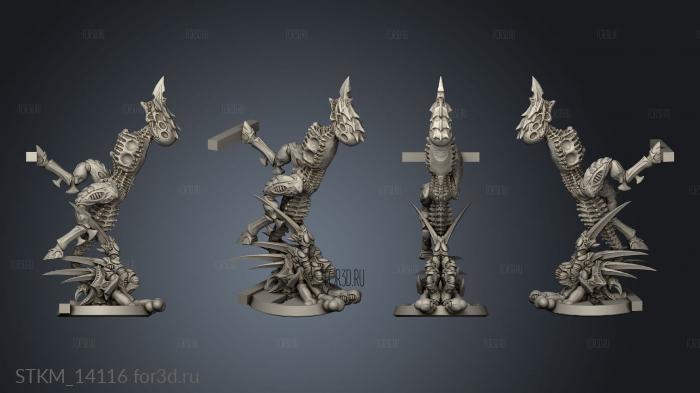 Hormagaunts Gaunt 3d stl модель для ЧПУ