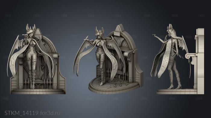 Mabinogi Succubus Queen NSFW stl model for CNC