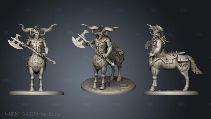 Hour Demons Demonic Centaur stl model for CNC