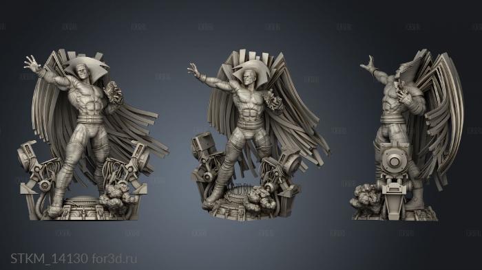 Mr Sinister Statue stl model for CNC