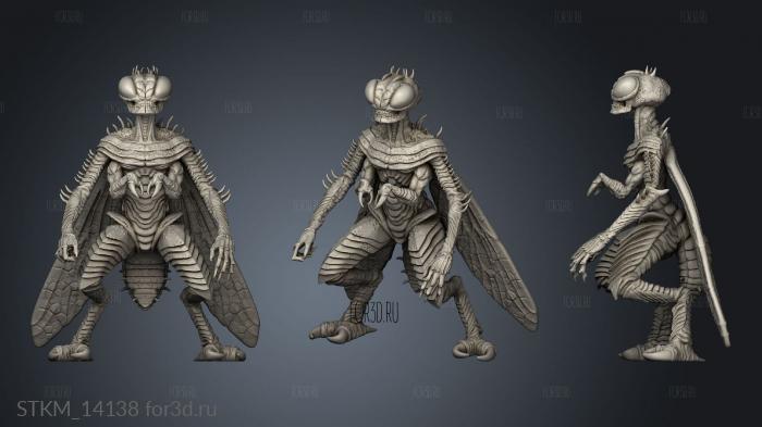 Hour Demons Fly Demon stl model for CNC