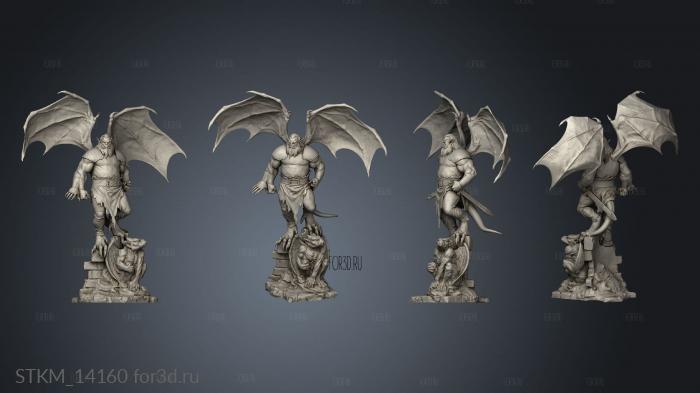 HUDSON Gargoyles 3d stl модель для ЧПУ