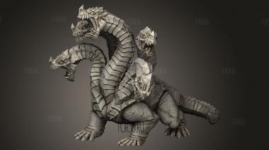 Эпический Босс Гидра 3d stl модель для ЧПУ