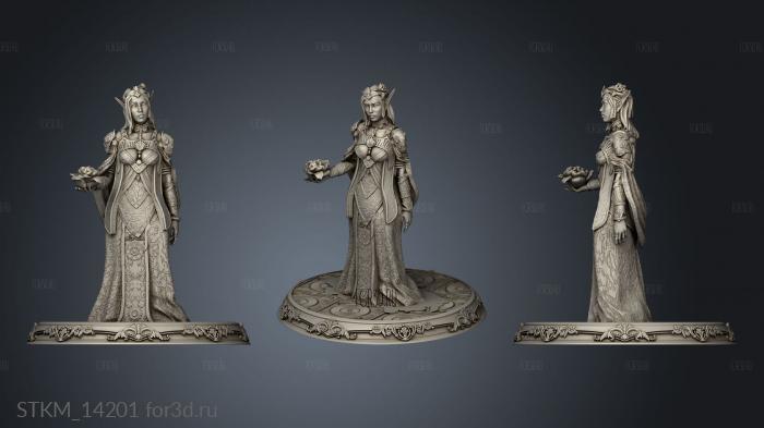 Awakening Divine Cedhelieth stl model for CNC