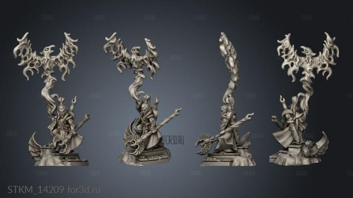 ble elves Heroes Mages phoenix mage 3d stl модель для ЧПУ