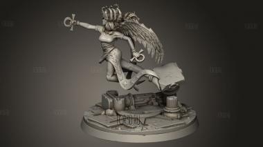 Инанна Семирамида 3d stl модель для ЧПУ
