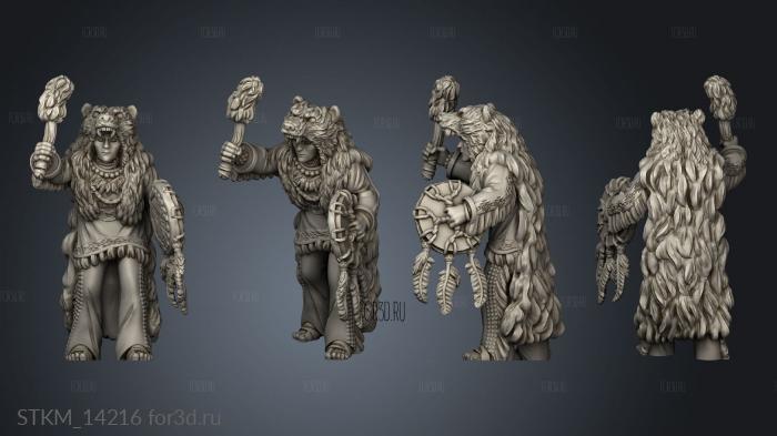 Indians Shaman 3d stl модель для ЧПУ