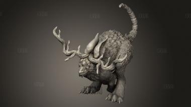 Джекалоп 3d stl модель для ЧПУ