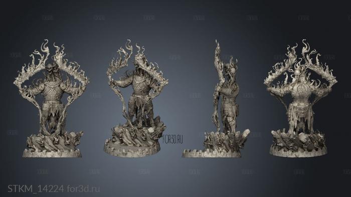 Infernal Triad Inferno 3d stl модель для ЧПУ