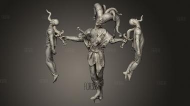 Шут Мужского Пола 3d stl модель для ЧПУ