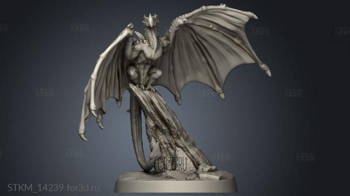 INGMAR PALADIN Shoulder Dragon Solo stl model for CNC