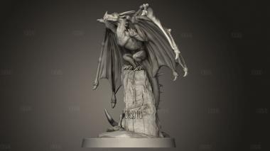 ИНГМАР ПАЛАДИН Плечевой Дракон Соло 3d stl модель для ЧПУ