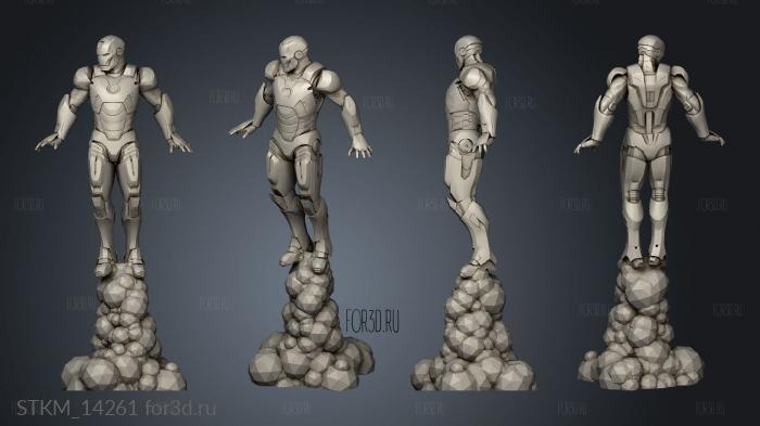 Iron Man Figures For Marvel Crisis Protocol Man Blast 3d stl модель для ЧПУ