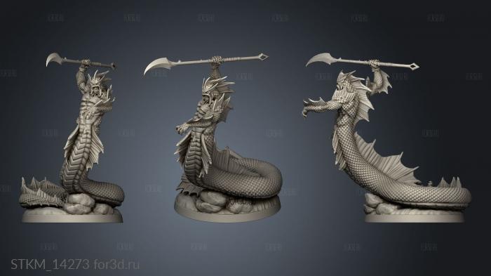 Shark God Merrow Warriors Rise stl model for CNC