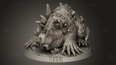 Гигантский Крот клана Крагудур 3d stl модель для ЧПУ