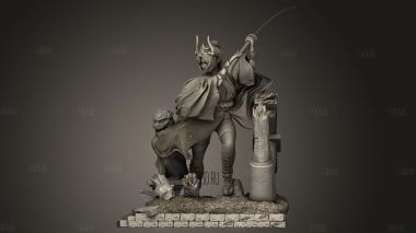 Японский Эль Warrior GCC 3d stl модель для ЧПУ