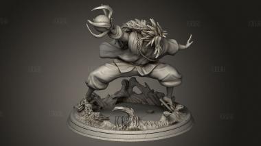 Джирайя гамабунта 3d stl модель для ЧПУ