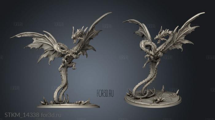 Kh Larry chaos dragon stl model for CNC