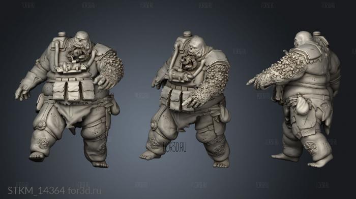 Living Nightmares Eats EC stl model for CNC