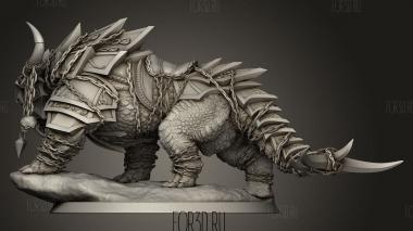 Кари Дикий И Необъезженный Араки 3d stl модель для ЧПУ