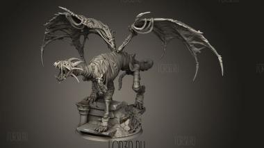 Мумия Дракона 3d stl модель для ЧПУ