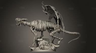 Мумия Дракона 3d stl модель для ЧПУ