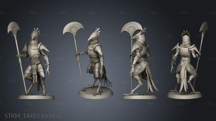 Kenku Soldiers Lord The Soldier Palmaxe Idle 3d stl модель для ЧПУ