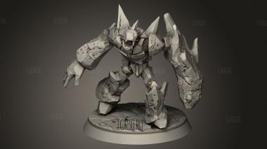 Лунная Глефа Каменного Голиафа 3d stl модель для ЧПУ