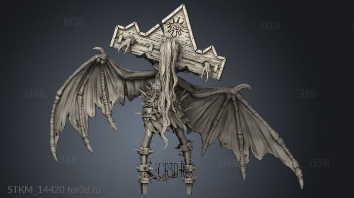 Kiara Lord Torment stl model for CNC