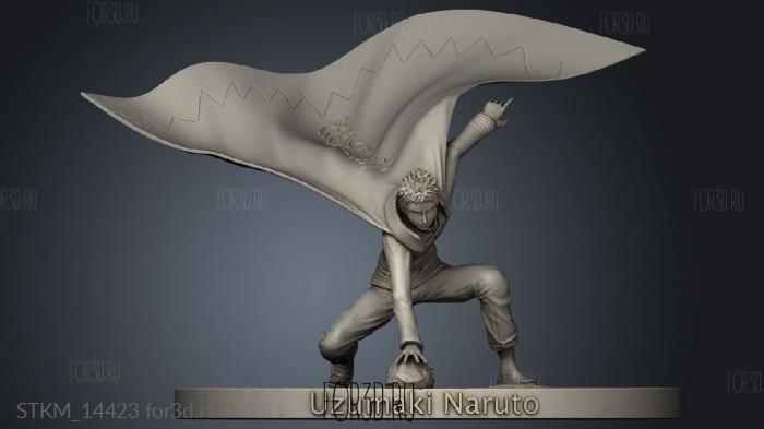 naruto untitled stl model for CNC