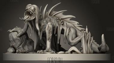 Кикимора Темная 3d stl модель для ЧПУ