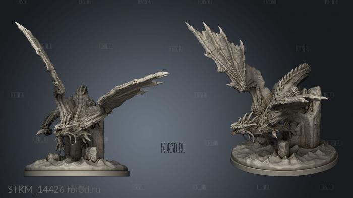Kilgharrah stl model for CNC