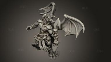 Кобольды Ильнокс-Бомбардировщик 3d stl модель для ЧПУ