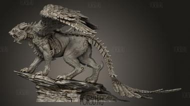 Задние Лапы Пантеры Кодзиро 3d stl модель для ЧПУ