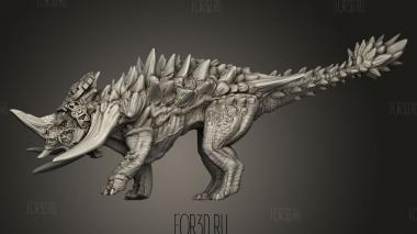 Ахуатли и Хвост младенцев 3d stl модель для ЧПУ