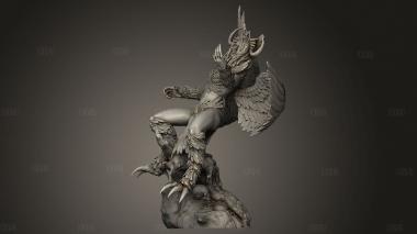 Ланфир-Королева Гарпий 3d stl модель для ЧПУ
