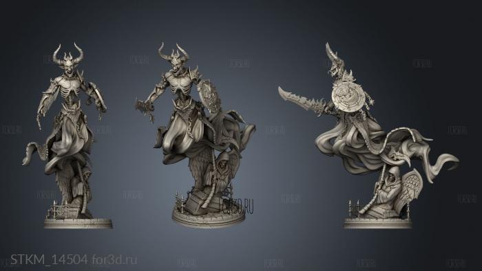 Demon Wraiths Demon Wraith stl model for CNC