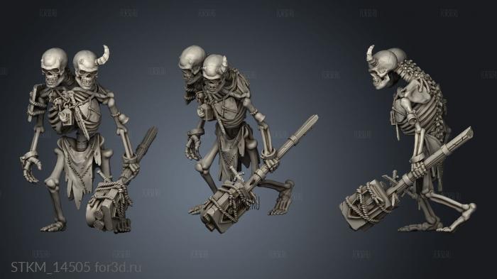 Undead Dominion Bellog stl model for CNC