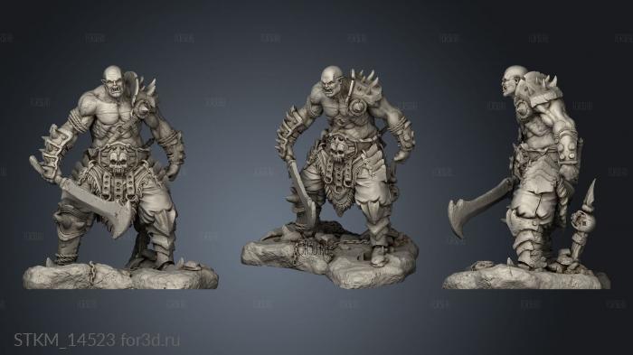 Leandrobenignoc Horde SOLDIER stl model for CNC