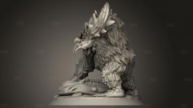 Совиный Медведь 3d stl модель для ЧПУ