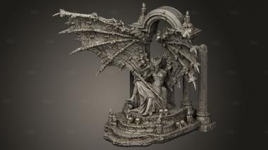 Арка Люцифера 3d stl модель для ЧПУ
