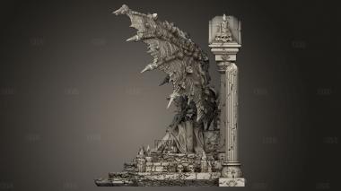 Арка Люцифера 3d stl модель для ЧПУ