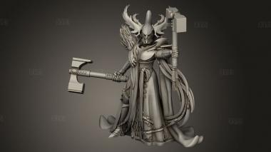 Босс отряда Литианских Тяжелых Молотов 3d stl модель для ЧПУ