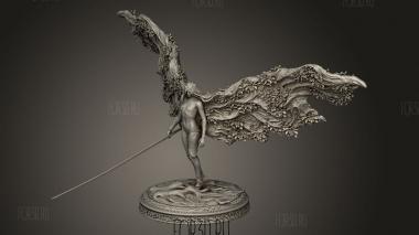 Маления 3d stl модель для ЧПУ