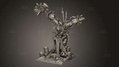 Остгот 3d stl модель для ЧПУ