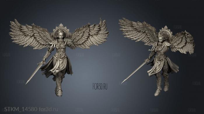 Living Saint Back Cloth One stl model for CNC