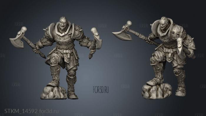 ork Ser Bastian stl model for CNC