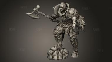 Орк Сир Бастиан 3d stl модель для ЧПУ
