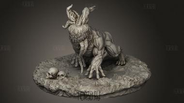 Герои-одиночки,Чернокнижник 3d stl модель для ЧПУ