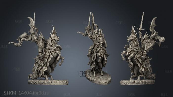 Blood Dread Hussars stl model for CNC